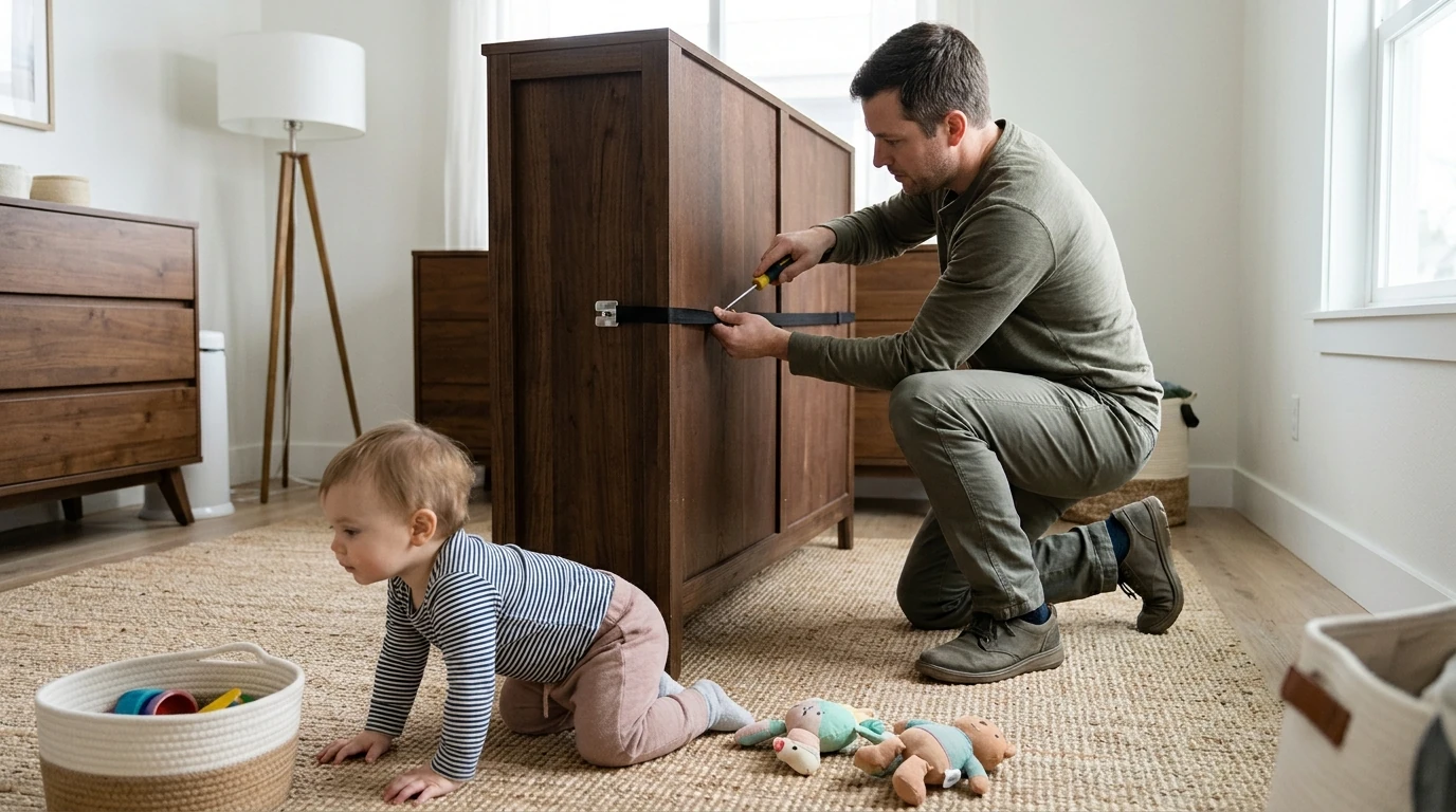 Baby-Proofing Furniture: What Needs Anchoring?