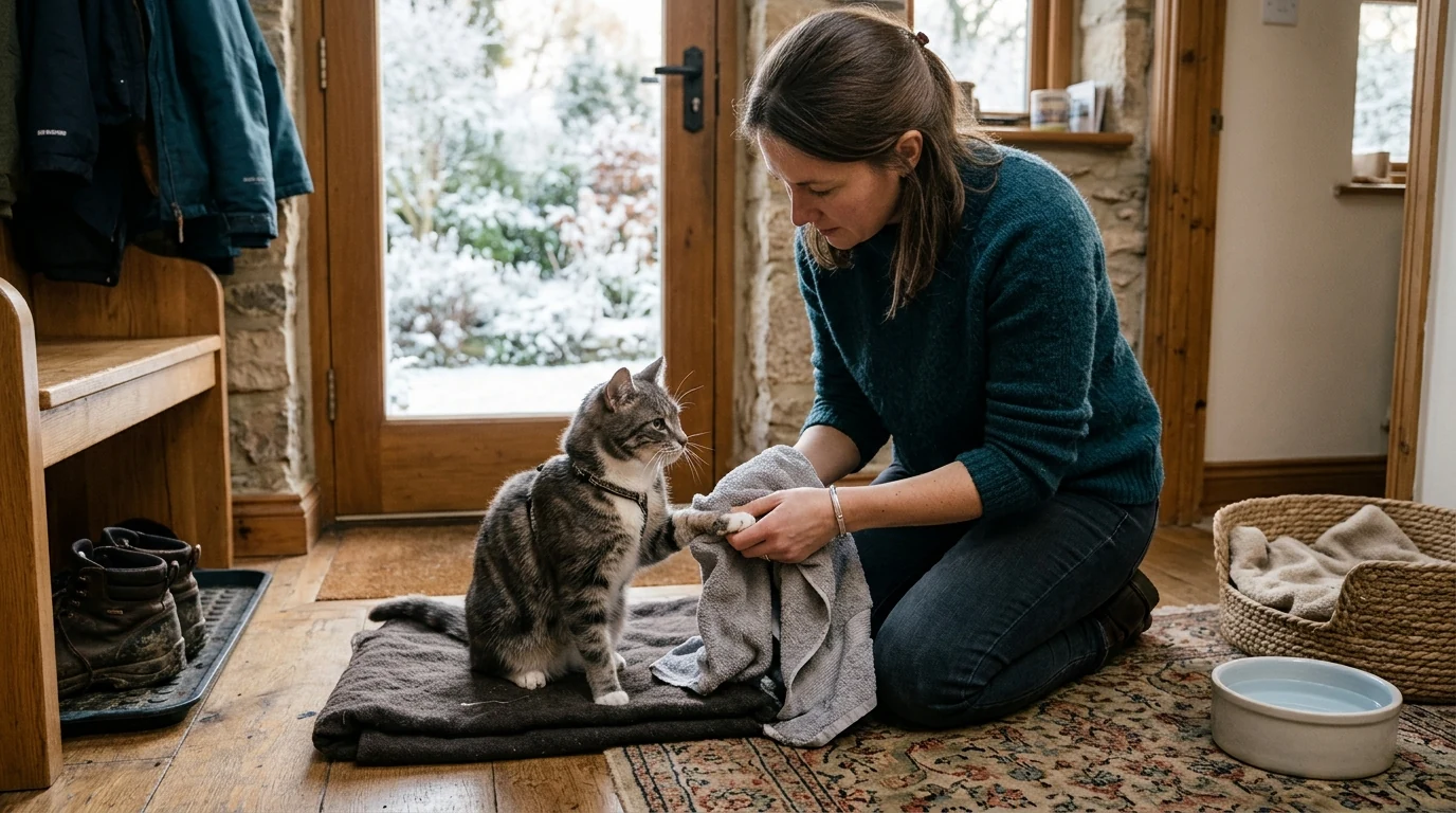 Cold Weather Cat Care: Daily Winter Checklist