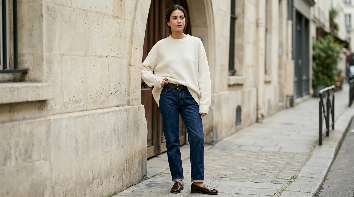 How to Style the Tom Ford Chalk Cashmere Oversized Sweater
