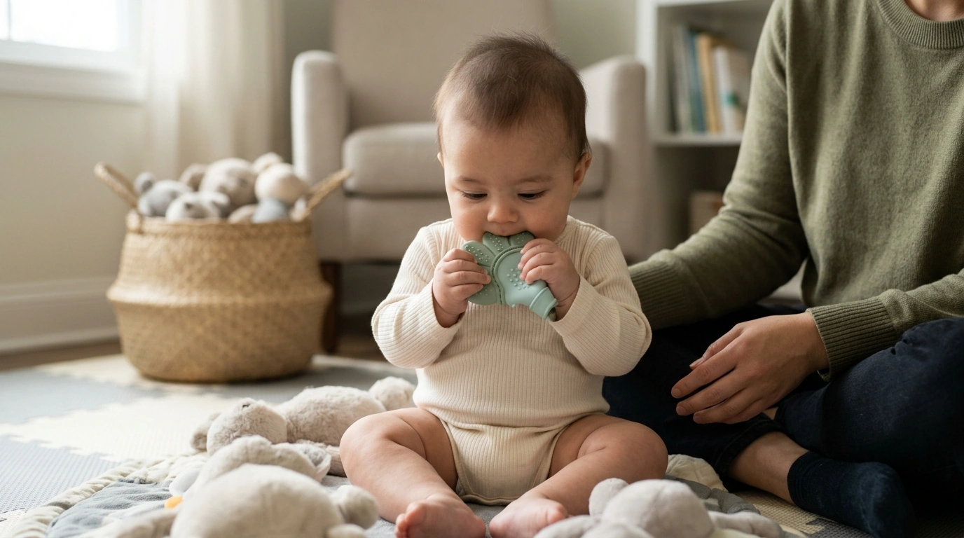 Silicone Baby Teether Glove: Use and Care Tips